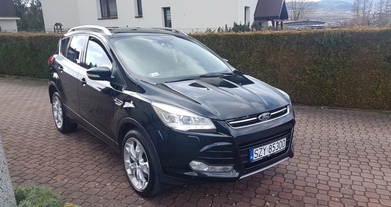 Ford Kuga cena 63600 przebieg: 176000, rok produkcji 2015 z Połaniec małe 79